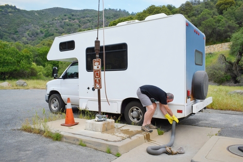 dump station for rv sewage