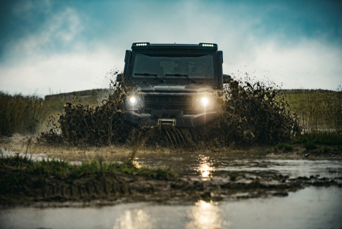 Truck In The Mud
