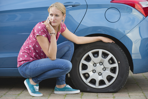 Don't Let This Be You When You Have A Flat Tire